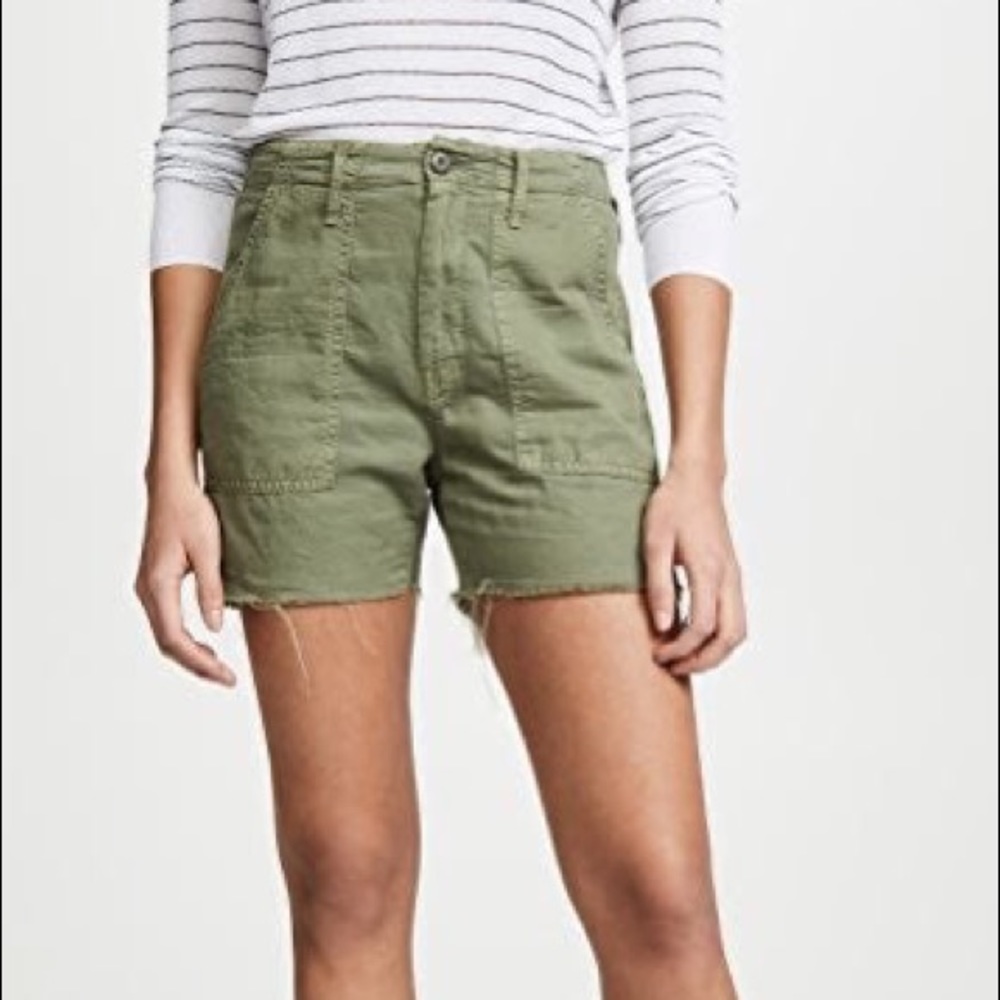 NWT Mother Denim Shaker Crop Shorts size 26